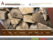 Tablet Screenshot of openhaardenstudio.com